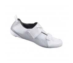 Shimano 2021 SH-TR501 SPD-SL triatlon cipő fehér
