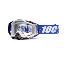 100% Racecraft Cobalt Blue szemüveg víztiszta lencsével