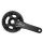 Shimano Deore FC-M6000 hajtómű fekete (38/28 - 175mm) 10s.