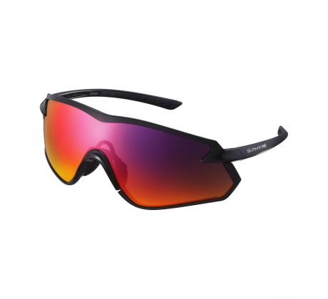 Shimano S-PHYRE X fekete szemüveg optimal pl piros MLC lencsével