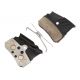 Shimano XTR/XT/SLX N04C Metal fékbetét