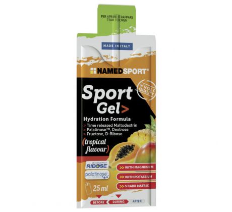 NamedSport sport gél trópusi gyümölcs 25ml