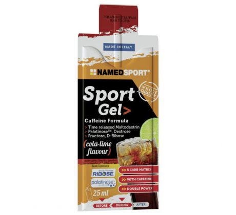 NamedSport sport gél cola - lime 25ml