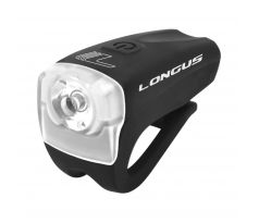 Longus Pretty első lámpa 3W LED 3 funkciós, USB fekete