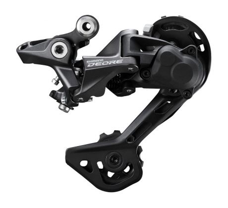 Shimano Deore RD-M5120 Shadow RD+ hátsó váltó 10/11s. hosszú kanál fekete