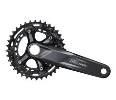 Shimano Deore FC-M5100 hajtómű fekete (36/26 - 175mm) 11s.