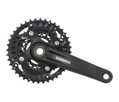 Shimano FC-MT500 hajtómű fekete (40/30/22 - 175mm) 10s.