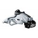 Shimano ACERA FD-T3000 Top Swing Dual Pull első váltó 3x9s.