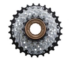 Shimano Tourney MF-TZ510-6 menetes racsnis fogaskoszorú 14-28 fog 6 sebességes