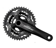 Shimano Deore FC-M590 hajtómű fekete (42/32/24 - 175mm) 10s.