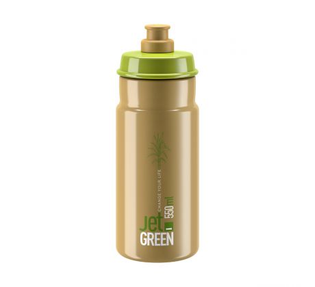 Elite kulacs JET GREEN 550ml barna