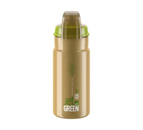 Elite kulacs JET GREEN PLUS 550ml barna