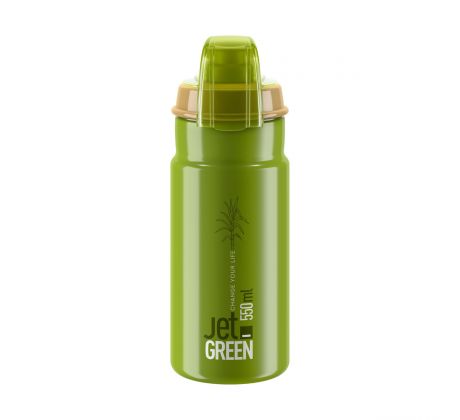 Elite kulacs JET GREEN PLUS 550ml zöld