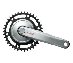 Shimano Nexus FC-C6000 hajtómű négyszögtengelyes ezüst (38 - 170mm) 1s.