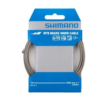 Shimano rozsdamentes fékbowden Ø1.6mm x 3500mm