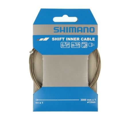 Shimano rozsdamentes váltóbowden Ø1.2mm x 3000mm