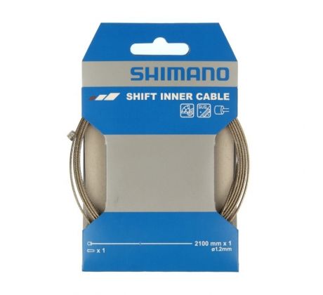 Shimano rozsdamentes váltóbowden Ø1.2mm x 2100mm