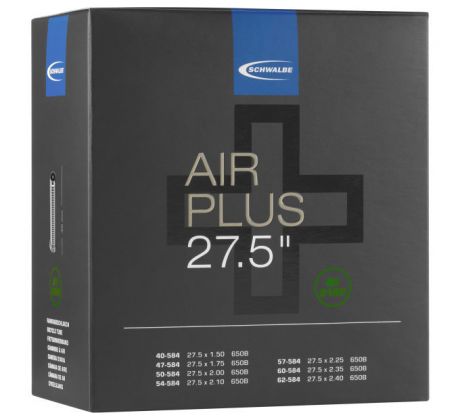 Schwalbe Air Plus belső gumi AV21AP 27.5X1.50/2.40 (40/62-584) 40MM