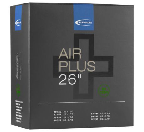 Schwalbe Air Plus belső gumi AV13AP 26X1.50/2.50 (40/62-559) 40MM