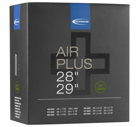 Schwalbe Air Plus belső gumi PLUS AV19 AP 29X1.75/2.40 AV (40/62-622) 40MM