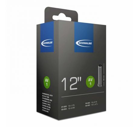 Schwalbe belső gumi AV1 12X1.75/2.10 AV 40MM (47/62-203)