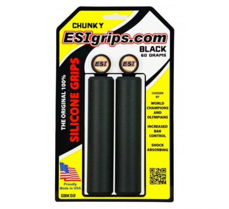 ESI grips Chunky CLASSIC markolat 60g fekete