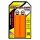 ESI grips Extra Chunky markolat 80g narancssárga