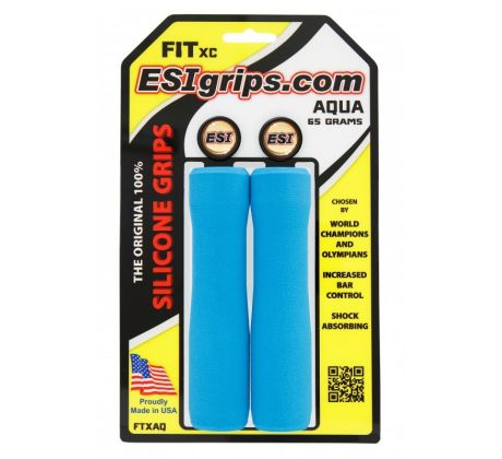 ESI grips Fit XC ergonomikus markolat 65g aqua