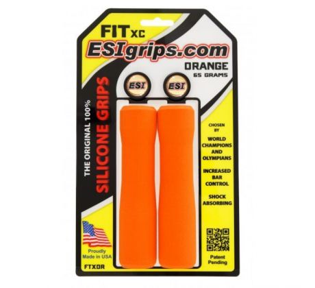 ESI grips Fit XC ergonomikus markolat 65g narancssárga
