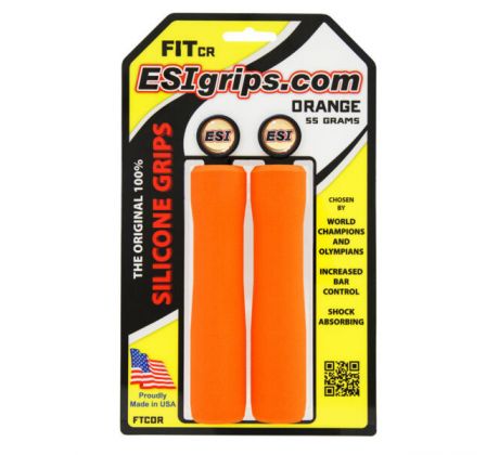 ESI grips Fit CR ergonomikus markolat 55g narancssárga