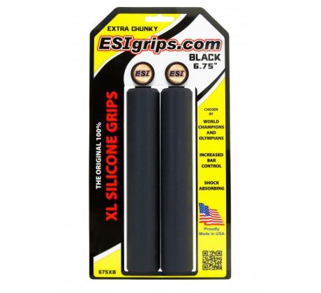 ESI grips Extra Chunky markolat 6.75″ XL fekete