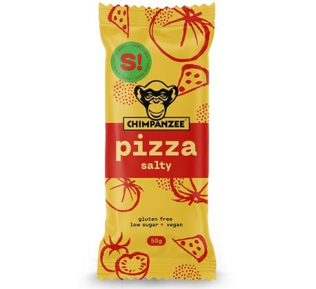 Chimpanzee SALTY BAR PIZZA sós energiaszelet 50g