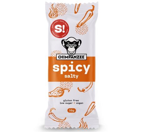 Chimpanzee SALTY BAR SPICY sós energiaszelet 50g