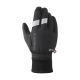 Shimano Windstopper Primaloft hosszú ujjú kerékpáros kesztyű fekete