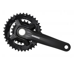 Shimano FC-MT210-2 Boost hajtómű fekete (46/30 - 170mm) 9s.