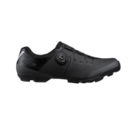 Shimano SH-XC302 MTB kerékpáros cipő fekete