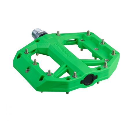 Shimano PD-GR400 AM/TR/Enduro Flat platform pedál zöld